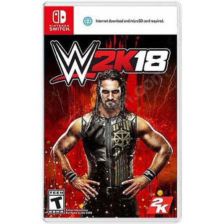 中古 WWE 2K18 Nintendo switch ソフト北米版 NY購入 WWE 2K18 - Stop Games - A loja de games mais completa de BH!