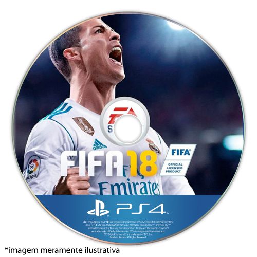 Jogo FIFA 18 - PS4 (SEMINOVO) - Sua Loja de Games