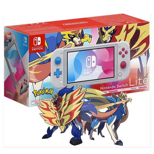 Nintendo Switch Lite Zacian and Zamazenta Pokemon Edition - Game Games -  Loja de Games Online