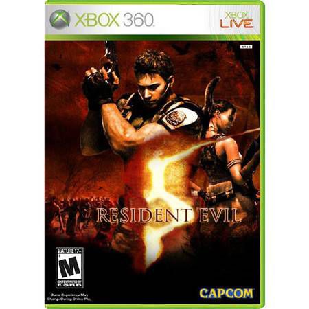 Resident Evil 5 Jogo Xbox 360 Seminovo Loja Bh - TOPA TUDO GAMES