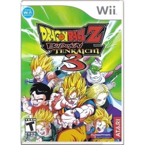 Jogo Dragon Ball Z Budokai Tenkaichi 3 PS2 Usado - Meu Game Favorito