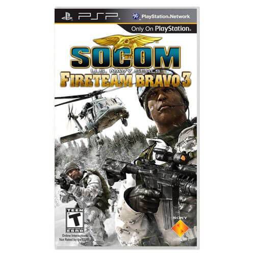Jogo Socom U.S. Navy Seals Fireteam Bravo PSP original