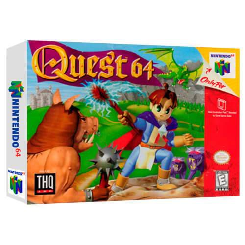 Quest 64 Seminovo - Nintendo 64 - N64 - Stop Games - A loja de
