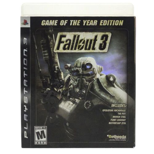 Jogo Fallout 3 Game Of The Year Edition Xbox 360 Física Pal
