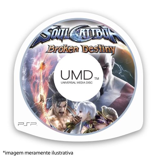 Jogo SoulCalibur: Broken Destiny - PSP