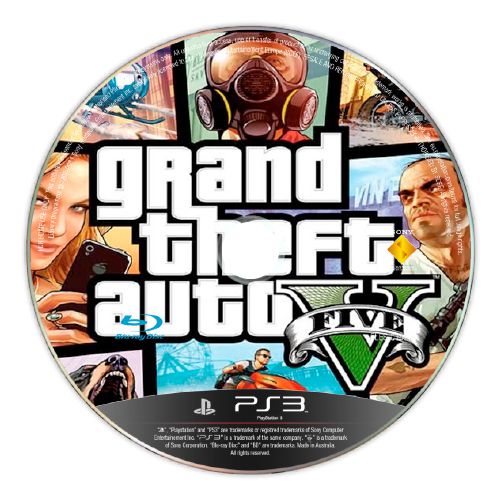 Grand Theft Auto V (Gta 5) - Ps3 (Sem Mapa) #1 (Com Detalhe