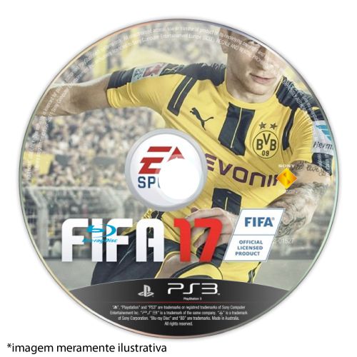 Jogo Fifa 17 - PS3 - Sebo dos Games - 10 anos!