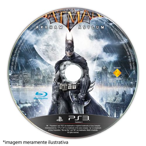 Seminovo - Batman Arkham Asylum - PS3