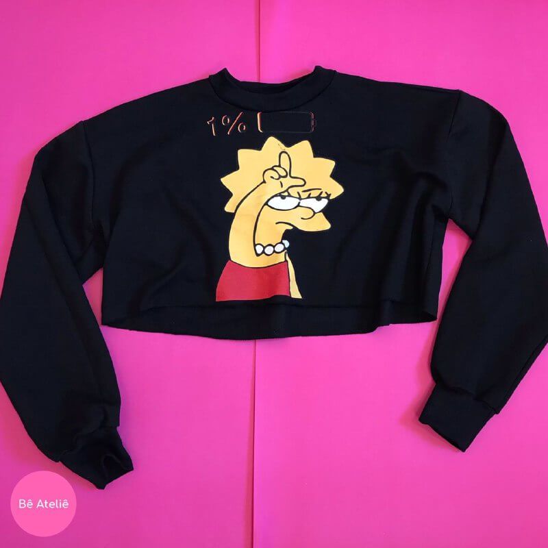 moletom lisa simpson