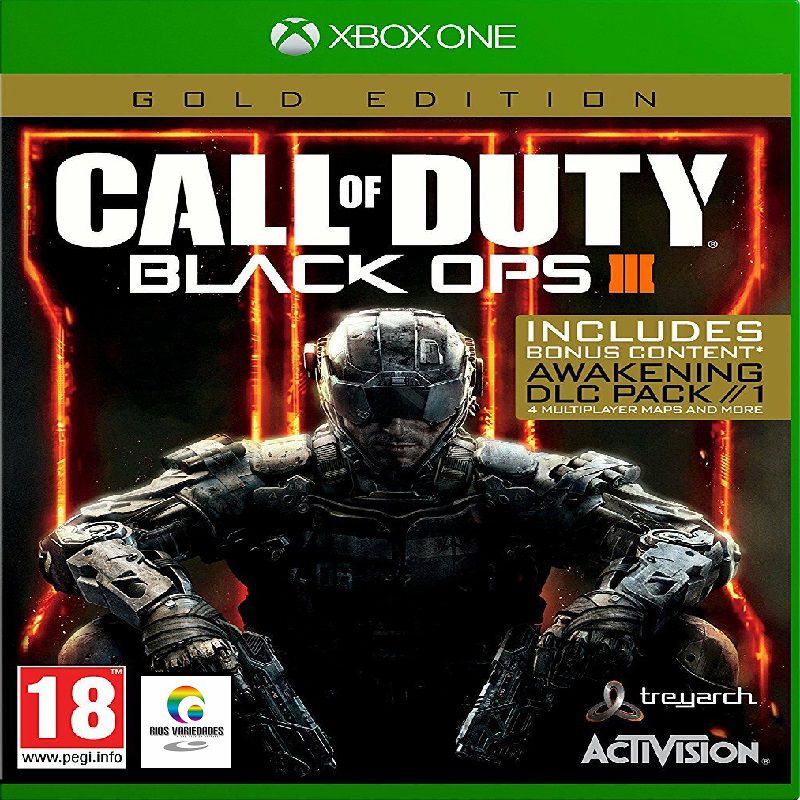 Jogo Xbox 360 Call of Duty Black Ops 3