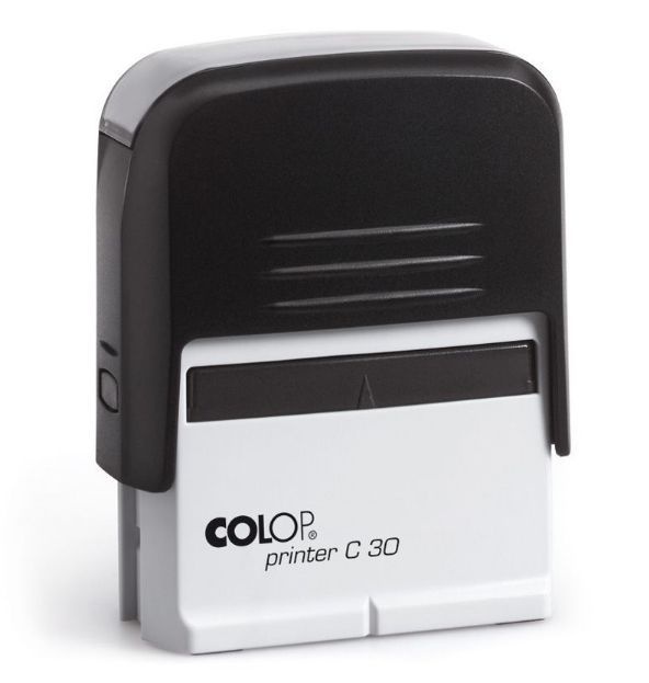 Carimbo Automático Colop Printer C30 - Preto - Carimbos Barretos
