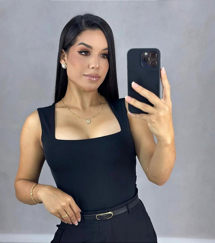 BODY ALÇA LARGA - TAMANHO ÚNICO