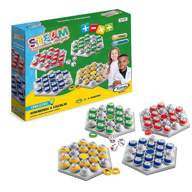 Jogos Dama e Ludo - Xalingo - STEM Toys - Brinquedos Educativos e STEAM