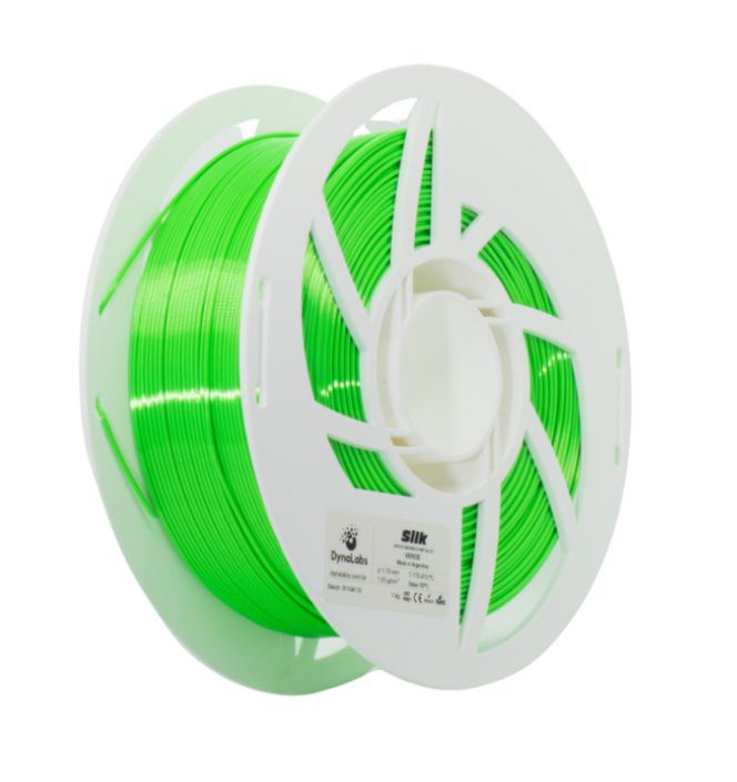 PLA Silk Verde 1.75mm - 3D Curitiba