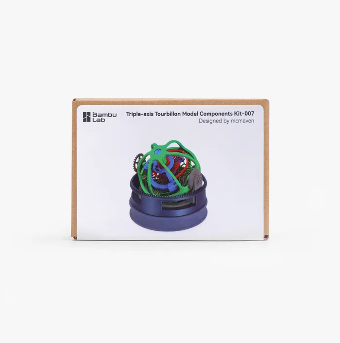 BAMBULAB KIT COMPONENTES DO MODELO TURBILHAO DE EIXO TRIPLO - 3D
