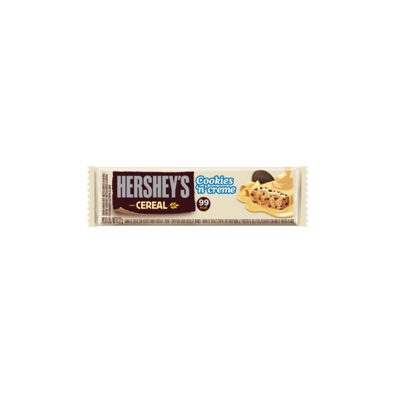 Barra De Cereal Hersheys Cookies Creme G Loja Mapex