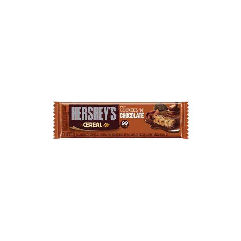 Barra de Cereal Hersheys Chocolate 22g Loja Mapex