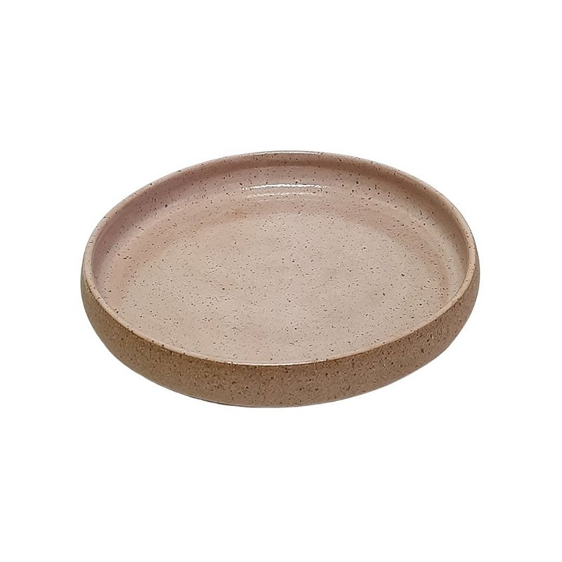 Prato cumbuca rosa pequeno