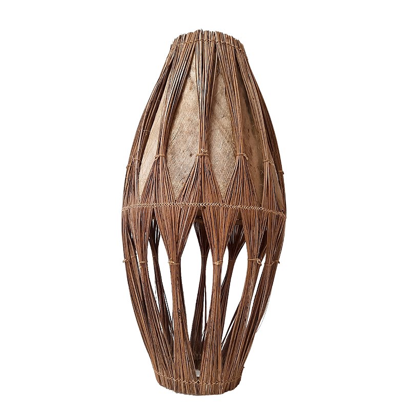 Luminária Balão fibra de coco
