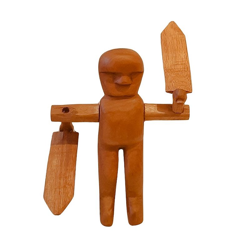 Escultura Homem Cata-Vento
