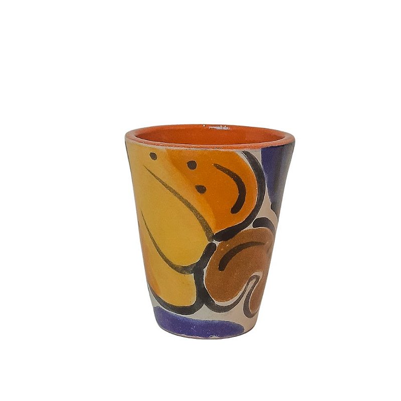 Copinho aperitivo cajus de cerâmica vitrificada