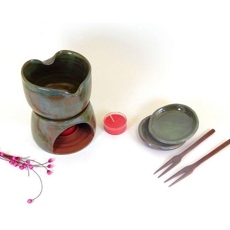 Kit fondue verde