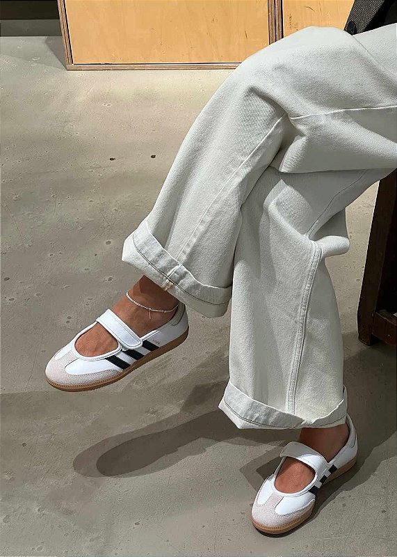 Tênis Samba Jane Branco