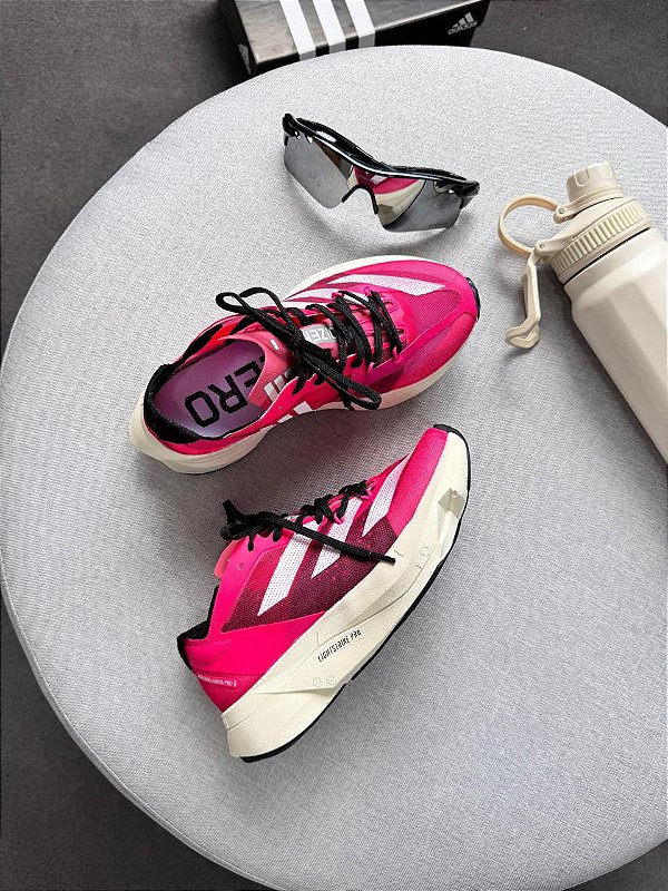 Tênis Adizero Pink & Preto