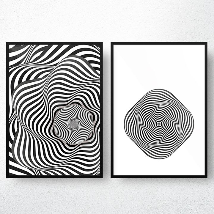 Quadro Decorativo | Ilusão de ótica - Postarte Quadros