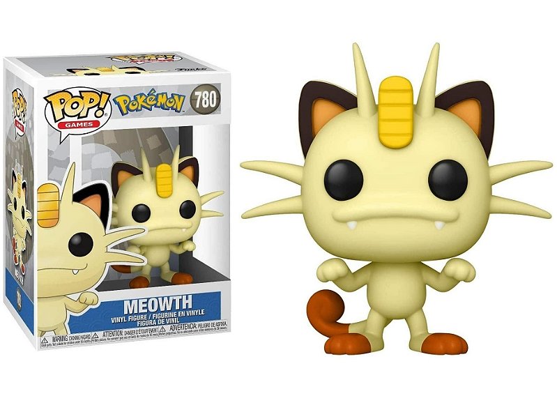 Super Box Colecionável Pokemon Meowth Original Copag em Promoção na  Americanas