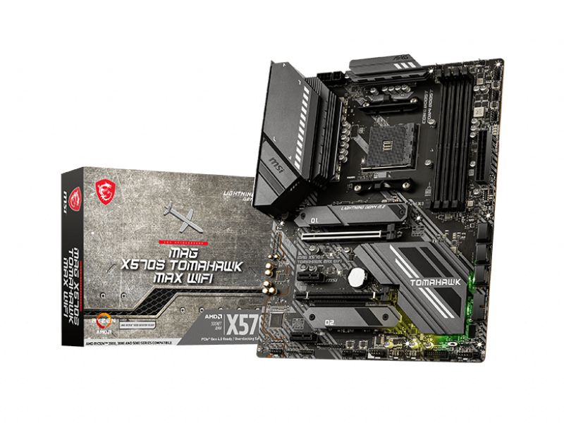 マザーボード X570S Tomahawk MAX Wi-Fi MSI MAG X570S Tomahawk MAX WiFi - Peças para Computadores e
