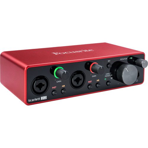 Focusrite Scarlett 2i2 studio【 3rd Gen】 Interface Focusrite Scarlett 2I2 Studio (3RD GEN) PS.12815.2928