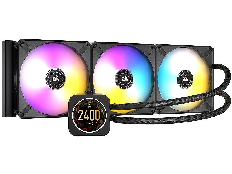 Hydro Cooler Corsair iCUE H170i Elite LCD 420MM - Peças para