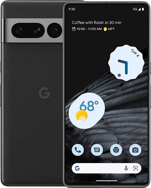 芸能人愛用 Smartphone Google Pixel 7 Pro 5G 256GB 12GB Obsidian Black スマートフォン本体