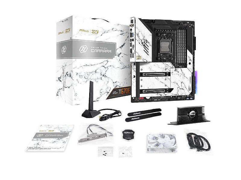 ASRock X670E Taichi Carrara AM5マザーボード Placa Mãe AsRock X670E Taichi Carrara AM5 - Peças para