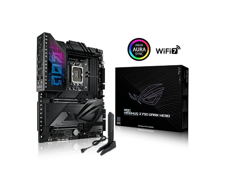Placa Mãe Asus ROG Maximus Z790 Dark Hero - Peças para