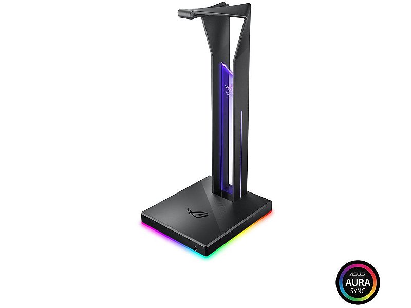 ASUS ROG Throne Qi ヘッドセットスタンド Suporte Headset Asus ROG Throne Qi - Peças para Computadores e