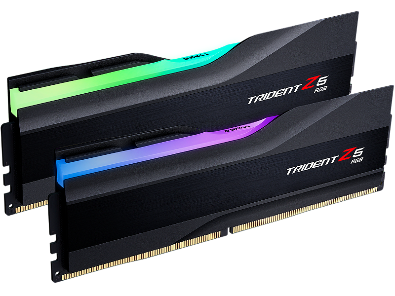 G.SKILL DDR5 5600Mhz 64GB（32GB x 2枚） Memória RAM G.Skill Trident Z5 RGB DDR5 64GB 2x32GB 6400MHz CL32