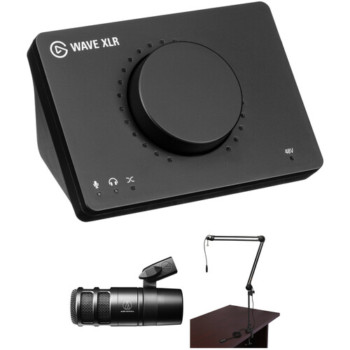 Elgato Wave XLR Preamp Streaming and Podcasting Kit - Peças para