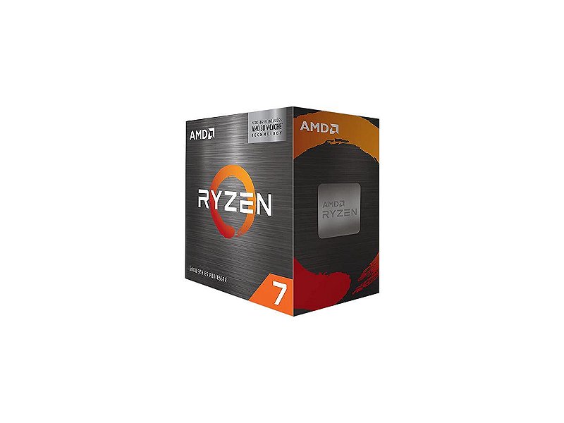 Processador AMD Ryzen 7 5700X3D - 4rd Gen - 8-Core 3.0 GHz Processador AMD Ryzen 7 5700X3D - 4rd Gen - 8-Core 3.0 GHz
