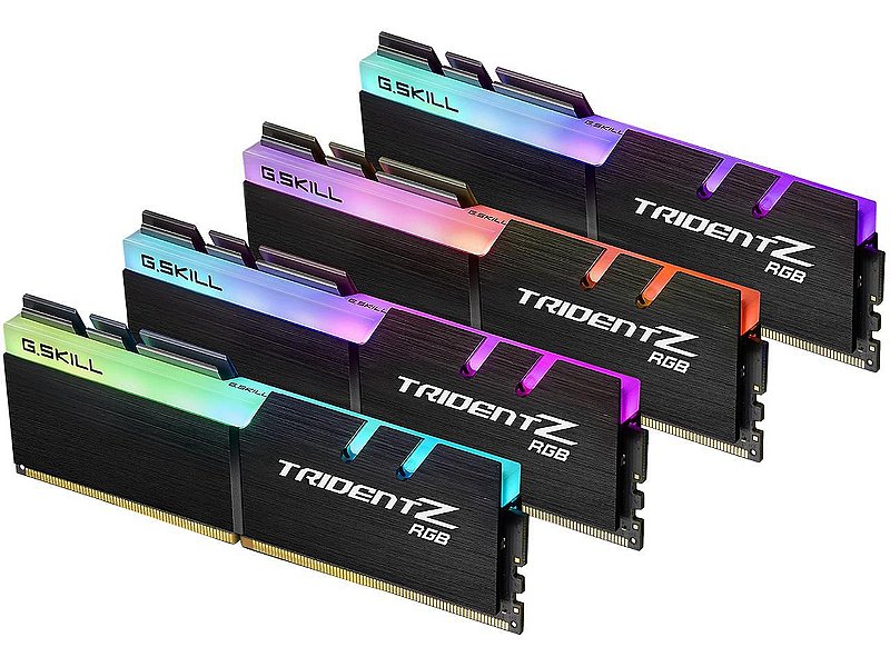 メモリー G.SKILL TRIDENT Z RGB 32GB DDR4-3200 G.SKILL TridentZ Série RGB 32GB (2 x 16GB) DDR4 3200Mhz DIMM