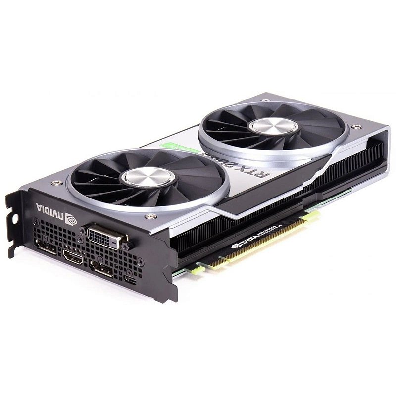 Placa de Vídeo NVIDIA GeForce RTX 2060 - 8GB - Founders