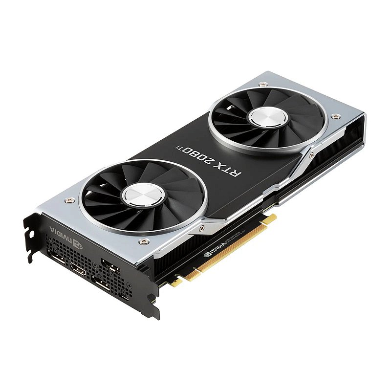 スマホ・タブレット・パソコン RTX 2080Ti founders edition Placa de Vídeo NVIDIA GeForce RTX 2080 - Ti 11GB - Founders