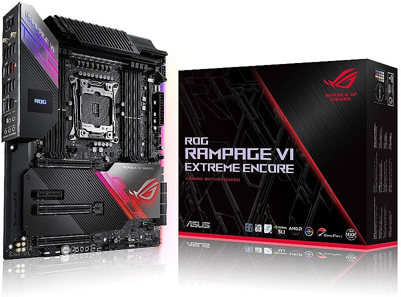 ROG Rampage VI Extreme Encore | Placas-mãe | ROG Brazil