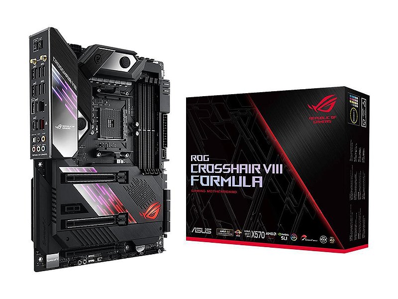 ROG CROSSHAIR VIII FORMULA + 5900X + メモリ Placa Mãe Asus - ROG X570 Crosshair VIII Formula | Performance