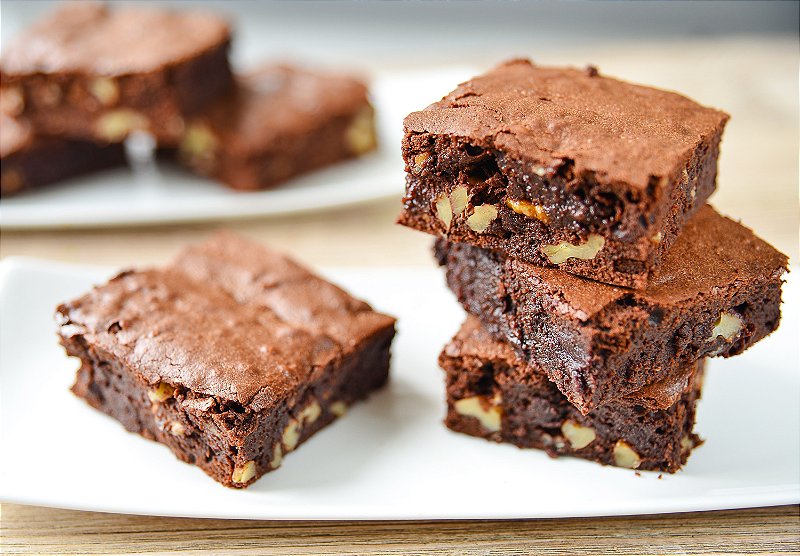 Brownie De Chocolate Com Nozes G Magrinutri