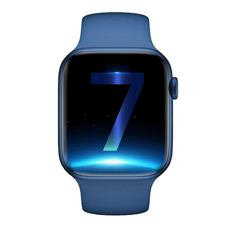 Relógio Smartwatch Watch 7 pro Azul - Topteck