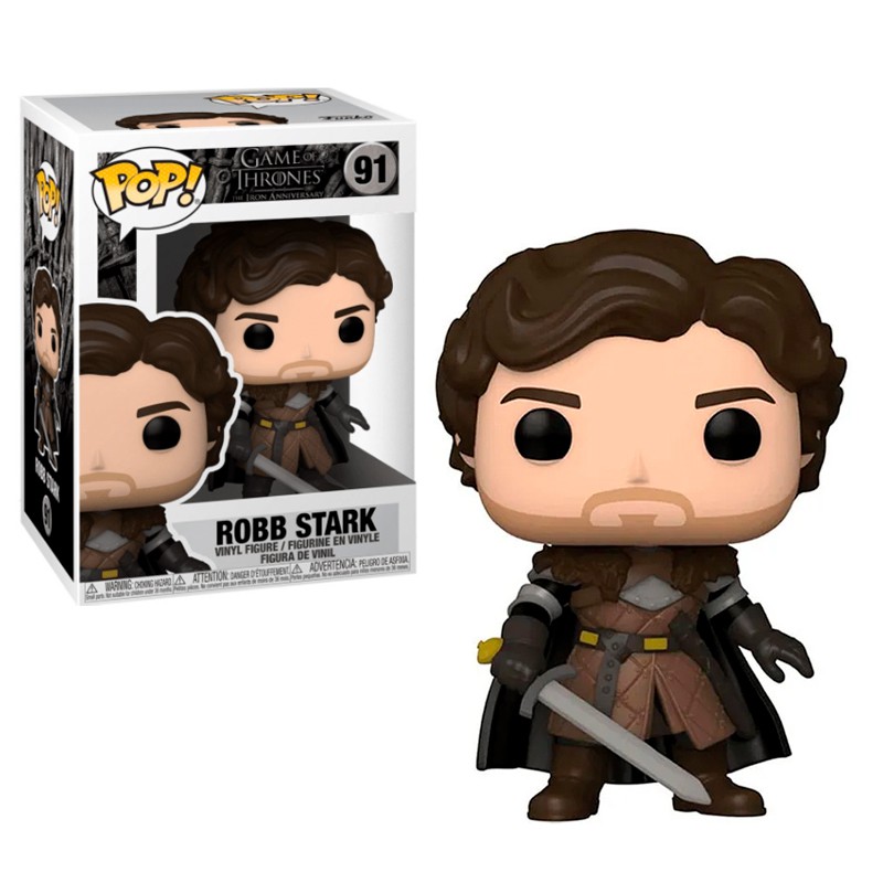 Pop Sam Rothstein Figure Funko Pop! Game Of Thrones Robb Stark #91 Oficial 56796 - Art Rock ...