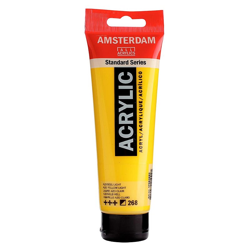 Tinta Acrílica Amsterdam 120ml 268 Amarelo Azo Claro - Artistika | Loja de  Materiais Artísticos Online