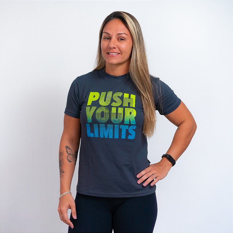 Baby Look Dry Fit Chumbo - Push Your Limits